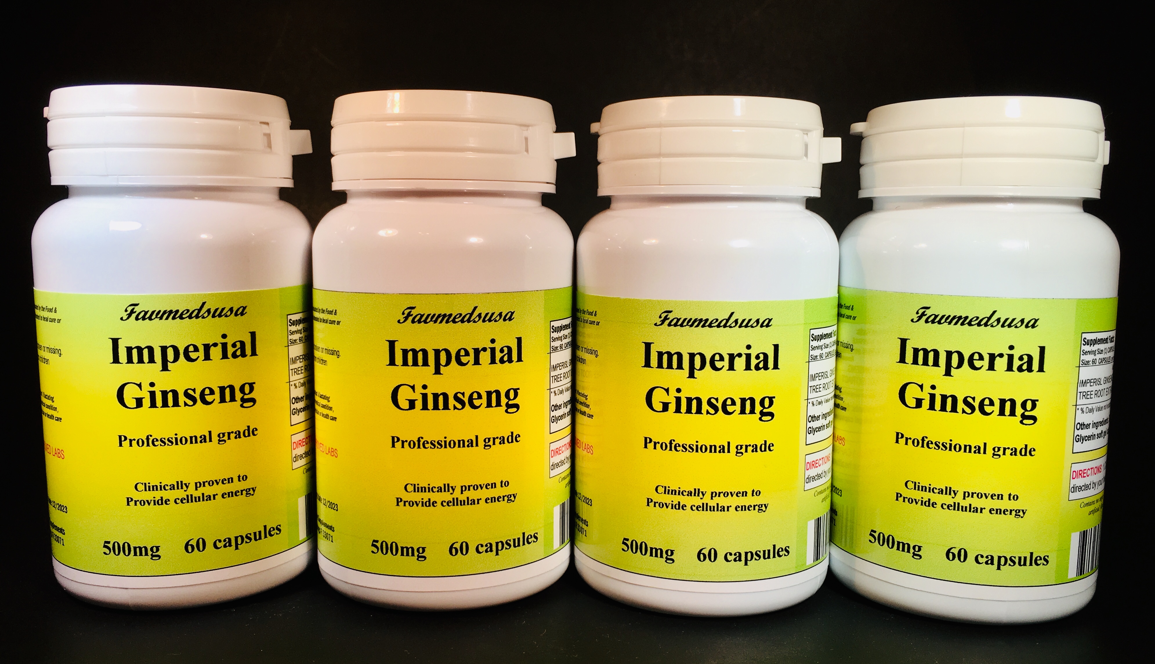Imperial Ginseng + Saw Palmetto - 240 (4x60) capsules